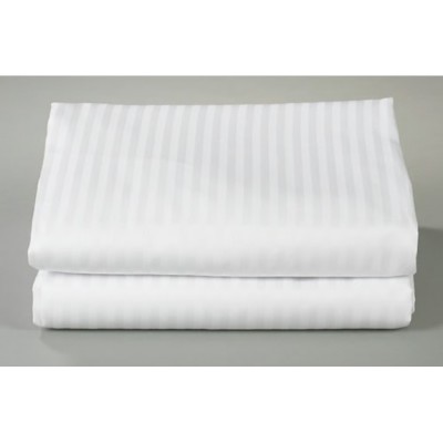 Otel çarşafı Çift kişilik  280x280cm 83 tel çizgili kumaş